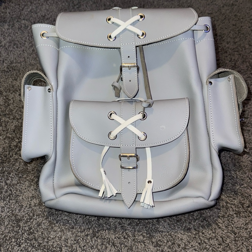 Leather Grafea Backpackck
